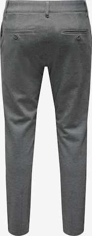 Effilé Pantalon chino Only & Sons en gris