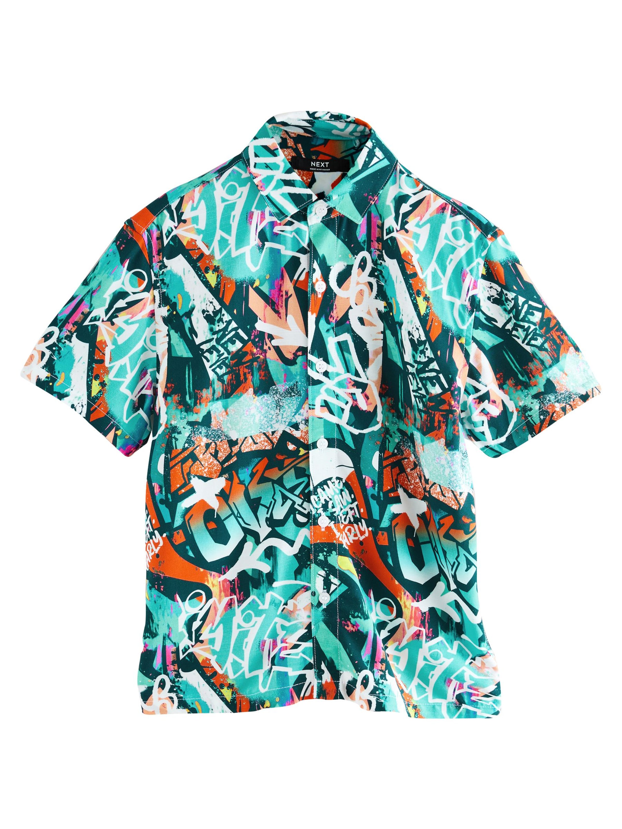 Next Klasický střih Košile – zelená: přední strana