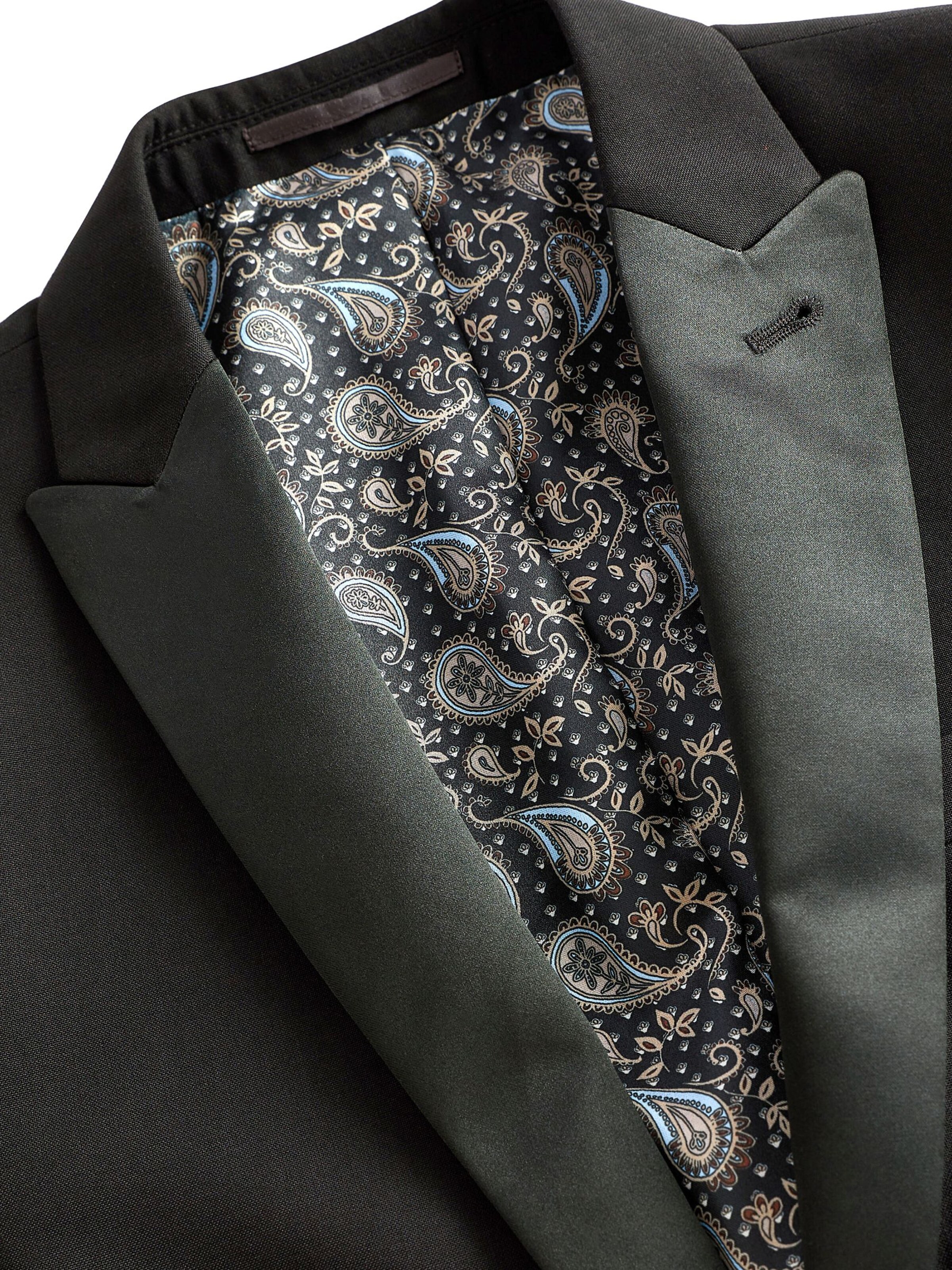 Next Slim fit Ανδρικό σακάκι σε μαύρο