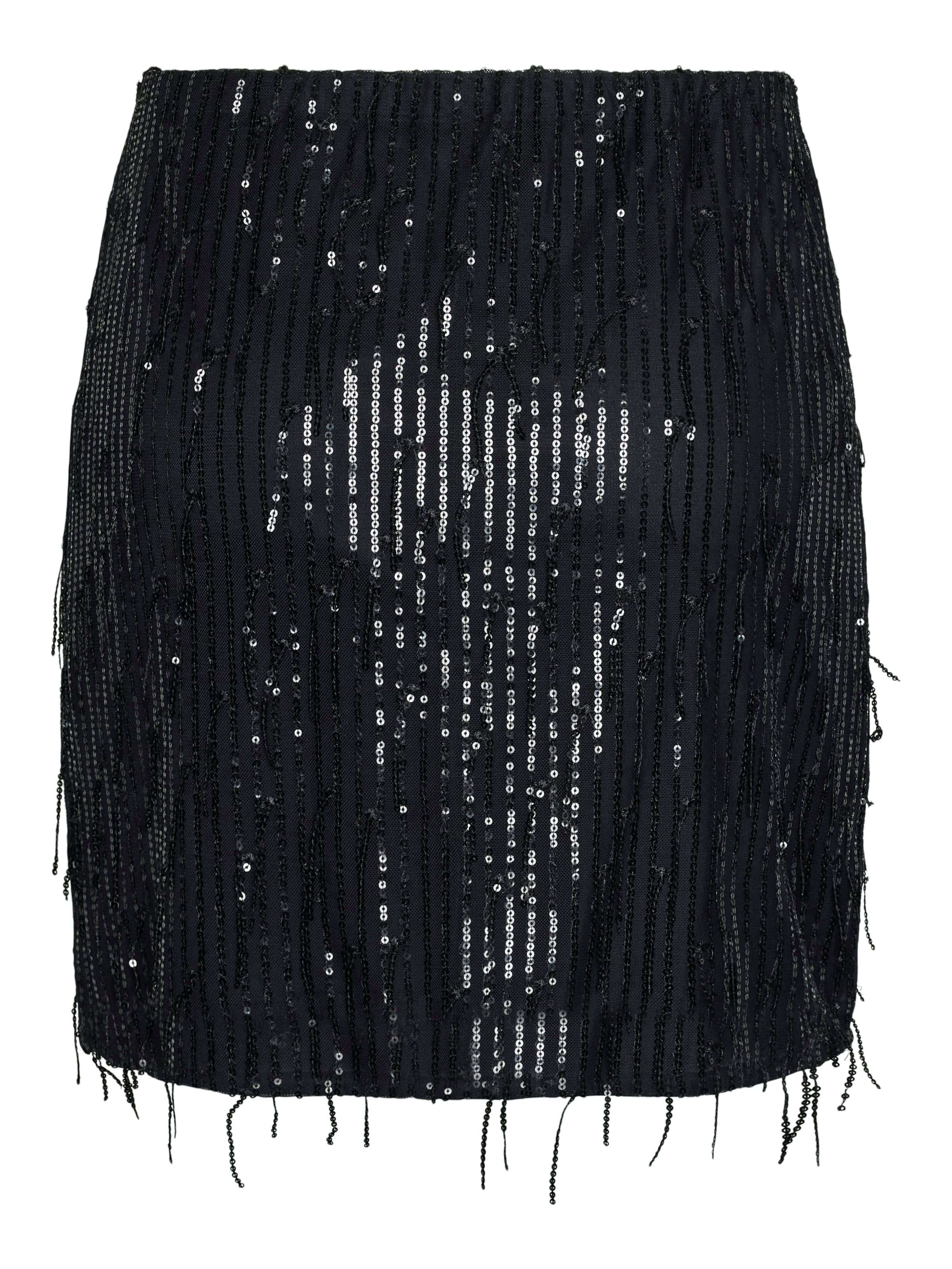 PIECES - Falda 'Rilly' en negro