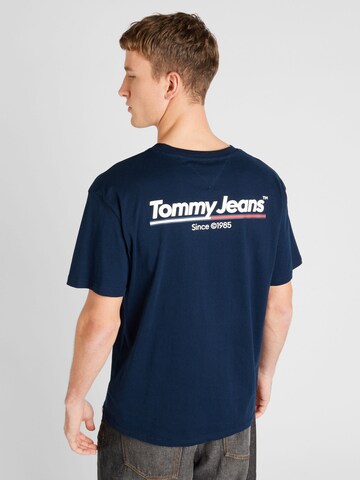 Tommy Jeans - Camisa em azul: frente