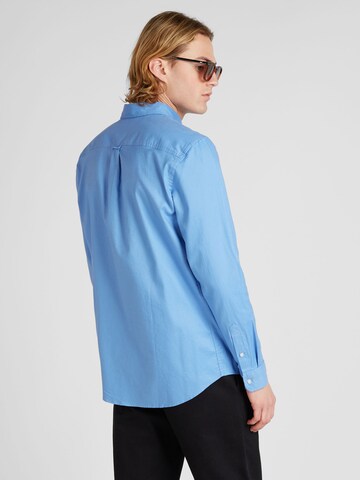 SCOTCH & SODA Regular fit Button Up Shirt in Blue