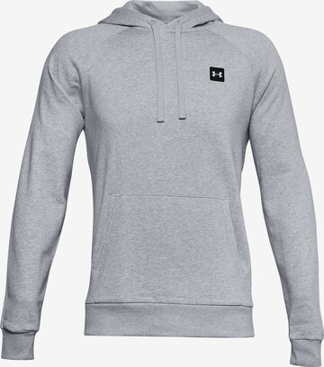 UNDER ARMOUR Athletic Sweatshirt 'Rival' in Grey: front