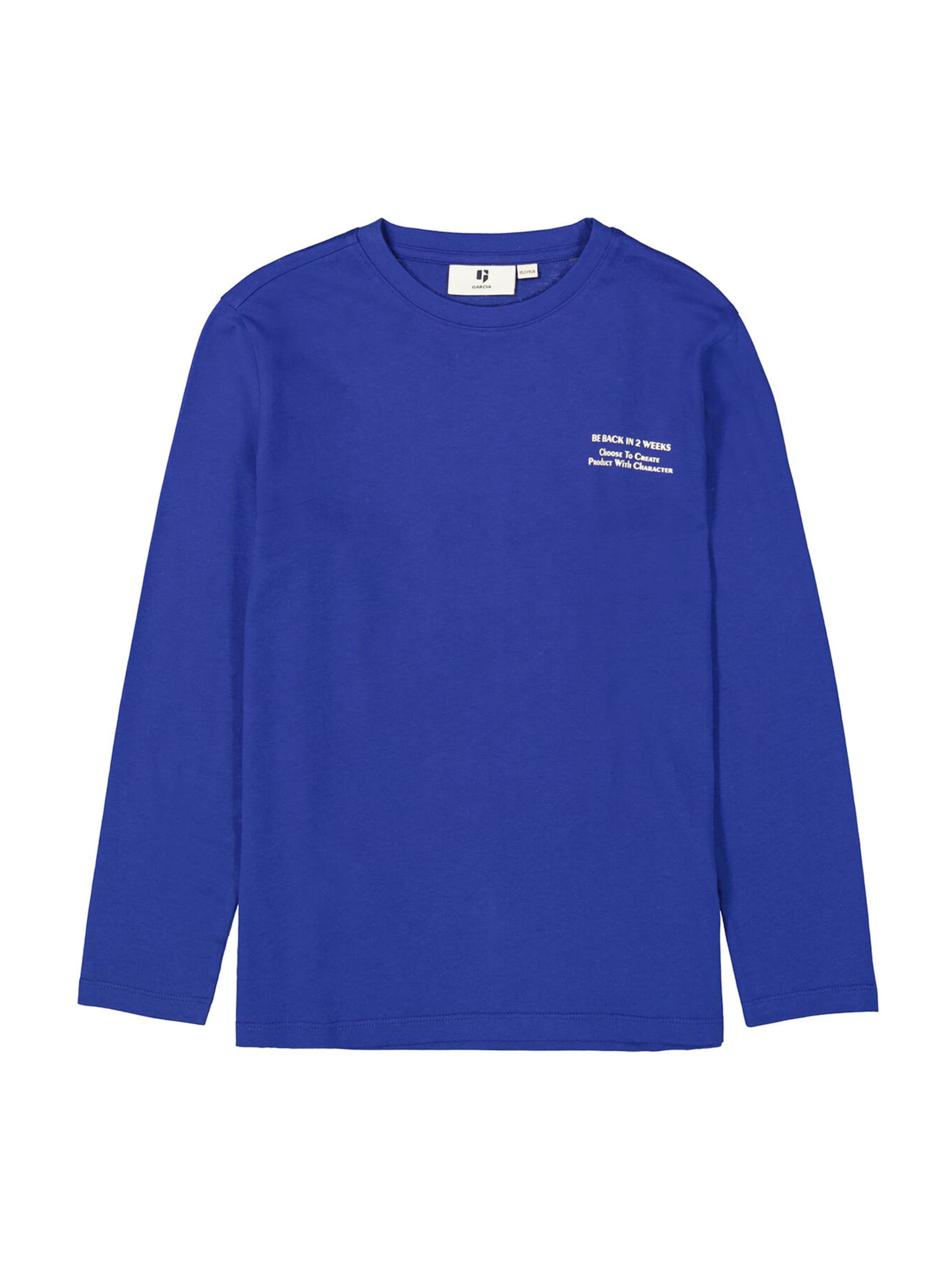 GARCIA Tričko - Modrá: predná strana