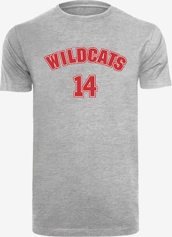 T-Shirt 'Disney High School Musical The Musical Wildcats 14' F4NT4STIC en gris : devant
