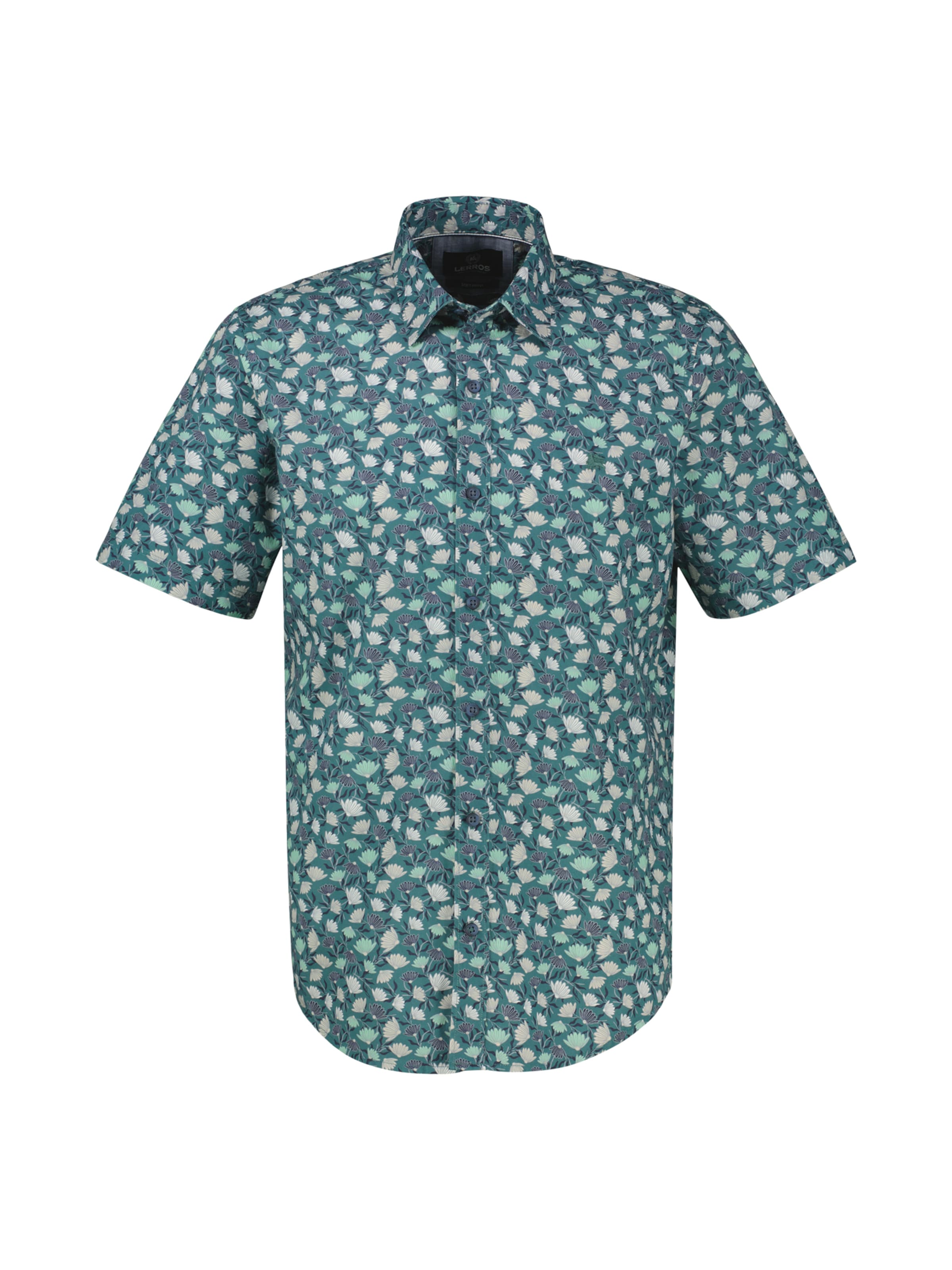 LERROS Regular fit Button Up Shirt in Green