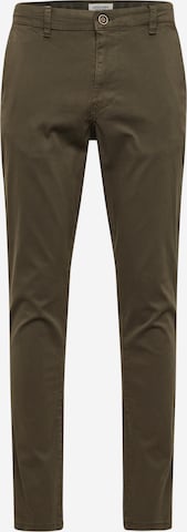 Pantalon chino 'MARCO FRED' JACK & JONES en vert : devant