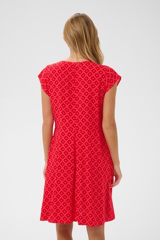 SAINT TROPEZ Kjole 'GislaSZ' i rød