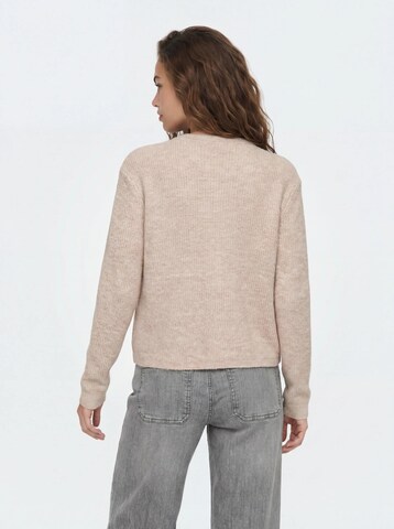 JDY Knit cardigan in Beige
