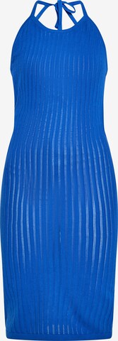 IZIA Jurk in Blauw: voorkant