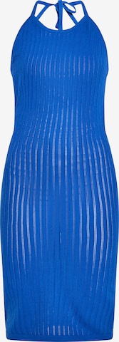 Robe IZIA en bleu : devant