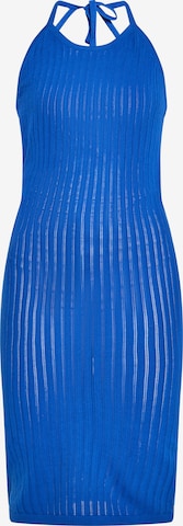 IZIA Jurk in Blauw: voorkant