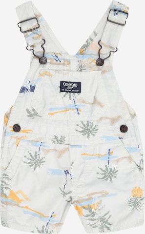 OshKosh Regular Latzhose in Beige: Vorderseite