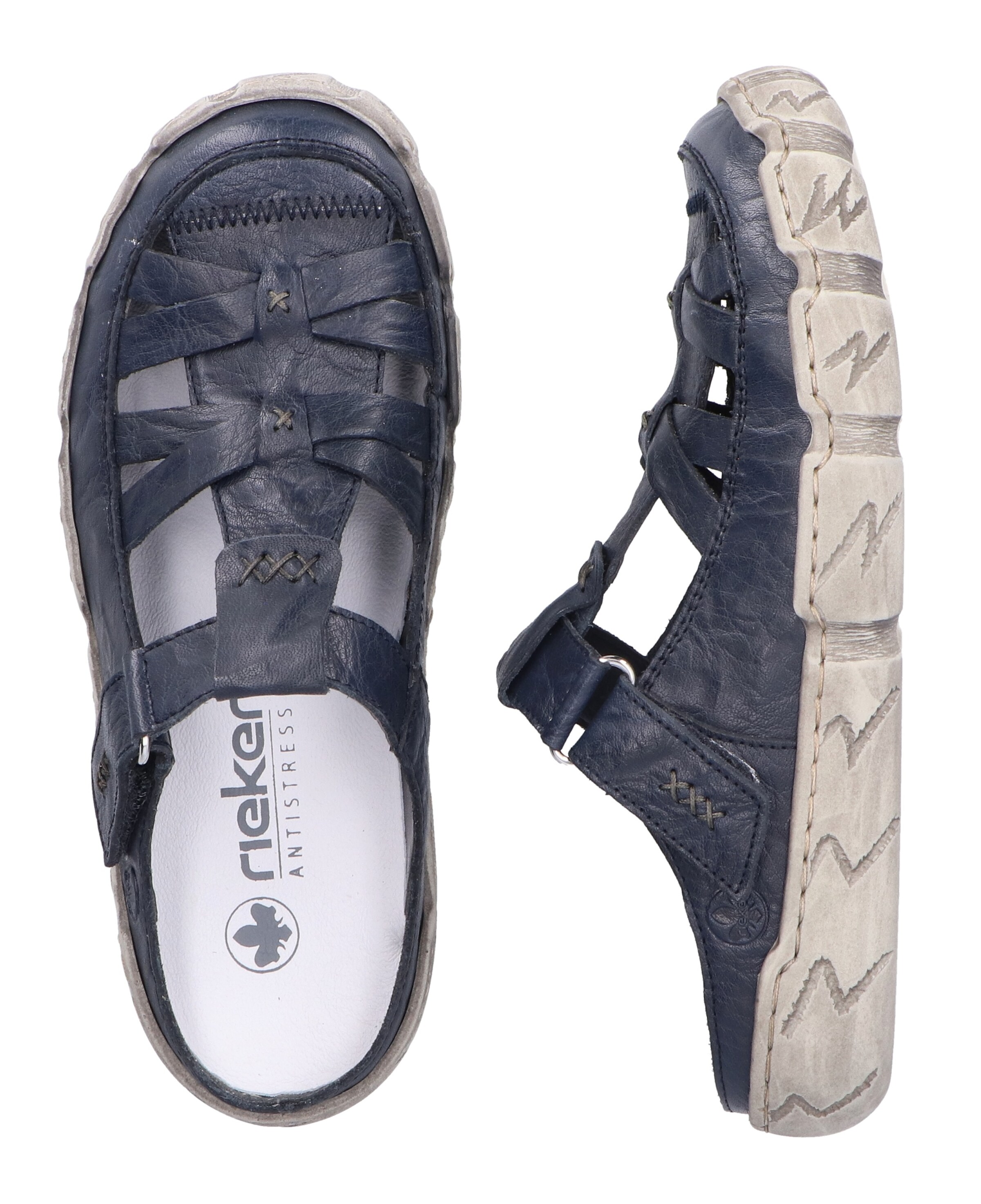 Rieker Mules in Blue
