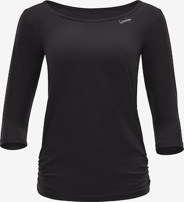 WinshapeSportski top ' AET139LS ' - crna boja: prednji dio