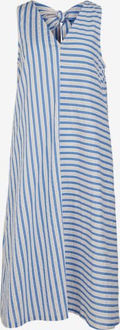 OBJECT Letní šaty 'Finka' – modrá: přední strana