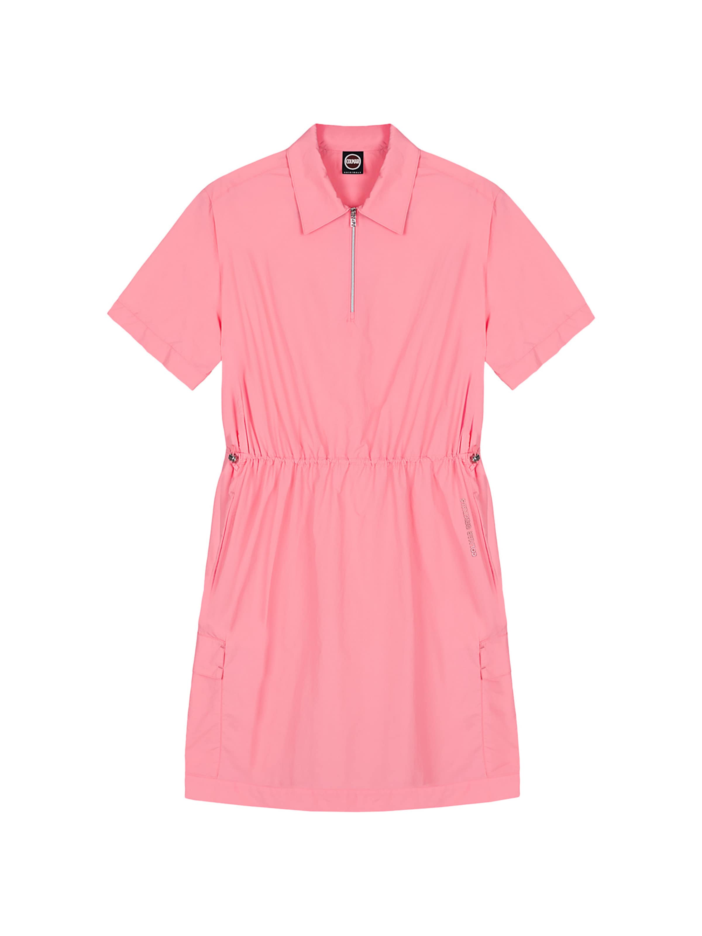Colmar Jurk in Roze: voorkant