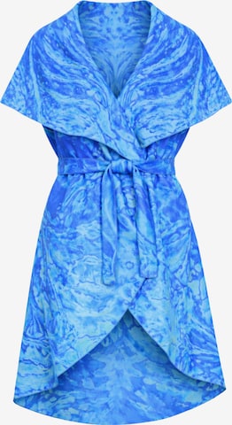 Csillag Zsuzsi - Chaleco 'Dina' en azul: frente