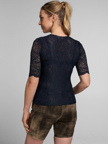 SPIETH & WENSKY Klederdracht blouse 'Arktis' in Blauw