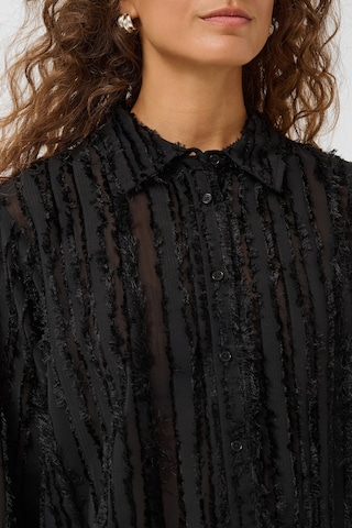 CULTURE - Blusa 'WASA' em azul