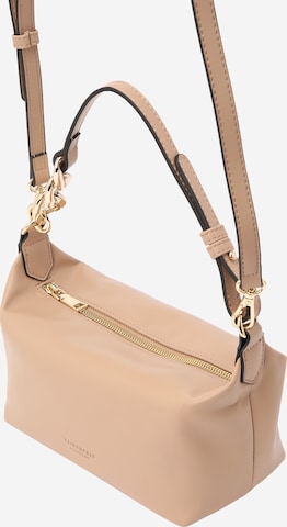 Seidenfelt Manufaktur Handbag 'Nees' in Beige: front