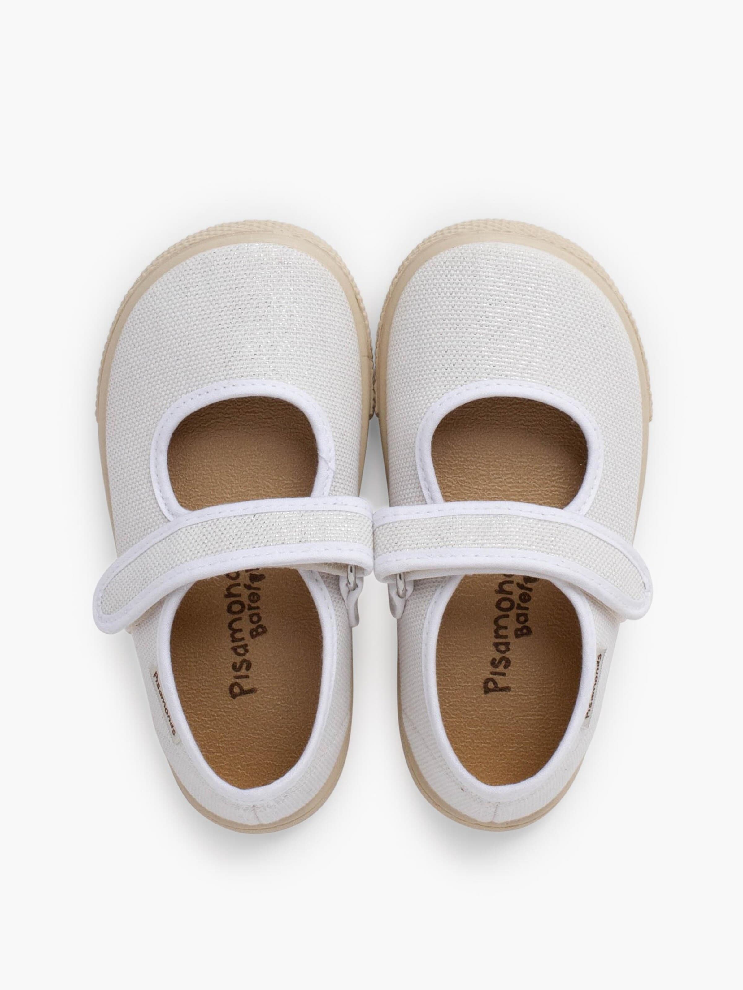 Ballerines Pisamonas en blanc