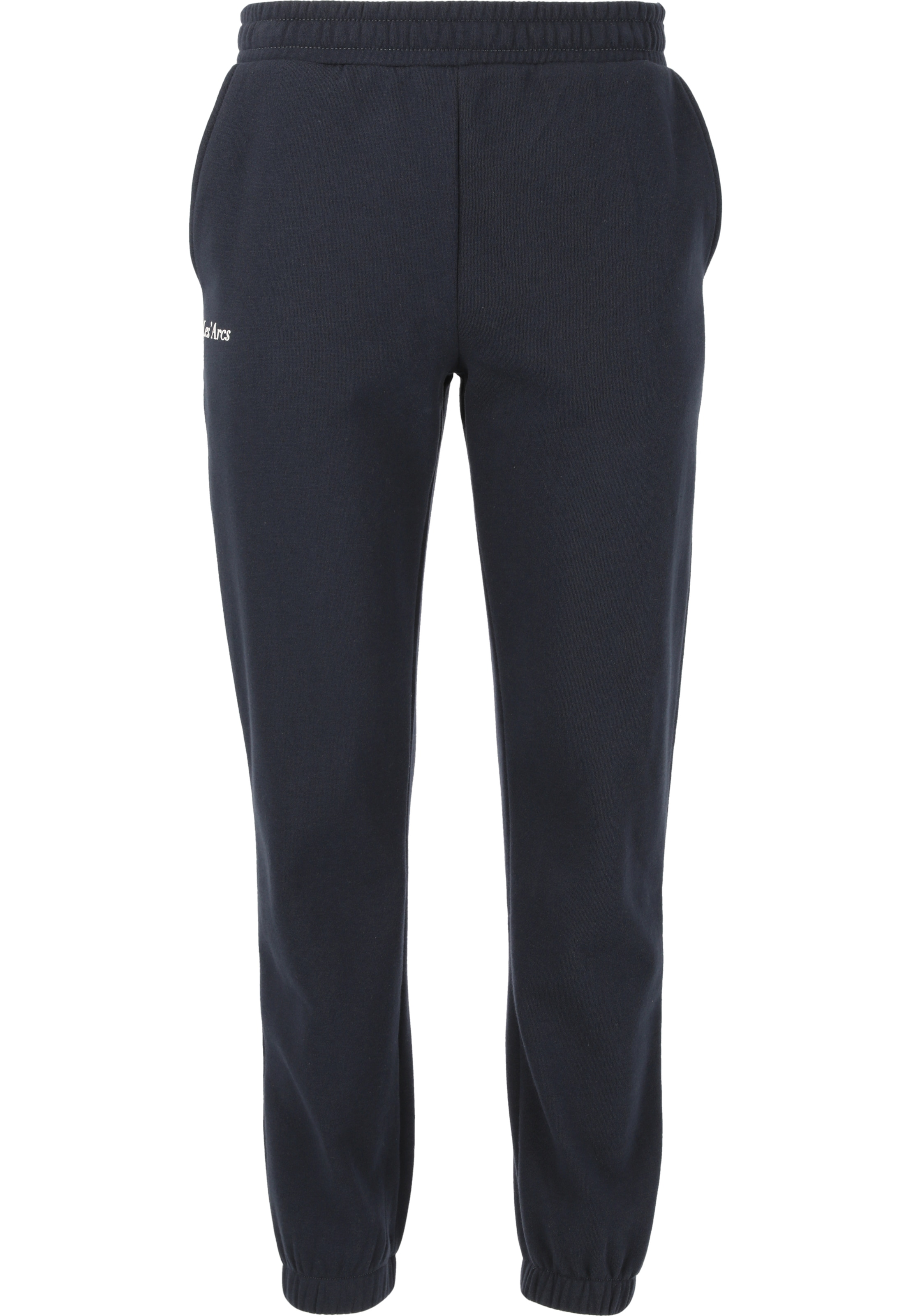 Les'Arcs Loosefit Hose 'Gilpin' in Blau: Vorderseite