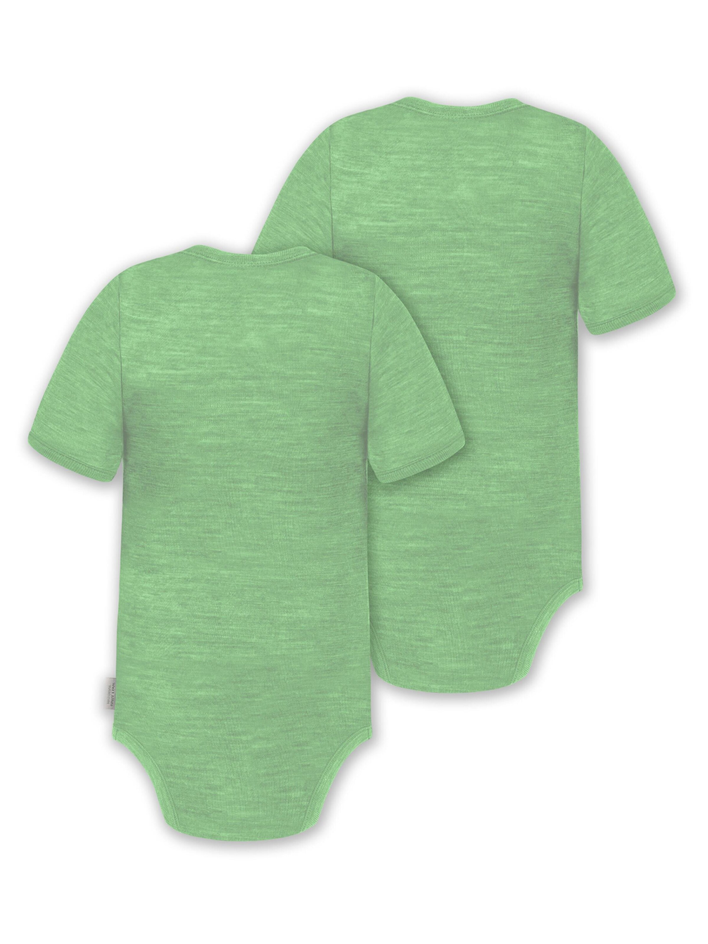 Barboteuse / body 'Tihoi' normani en vert