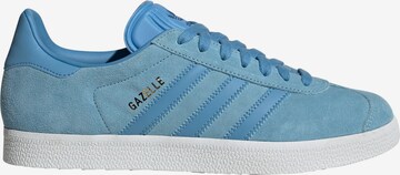 ADIDAS ORIGINALS Låg sneaker 'Gazelle' i blå
