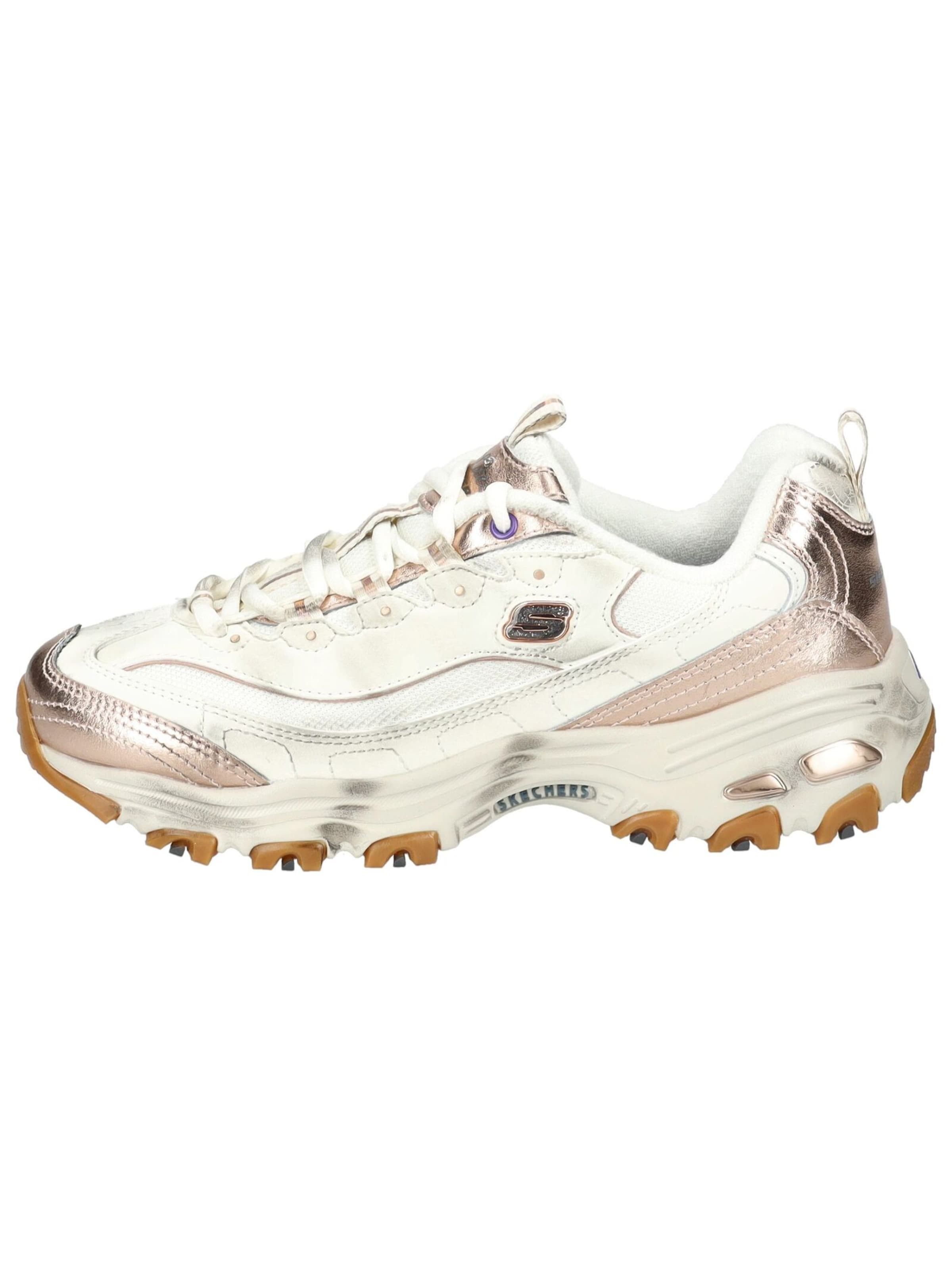 Baskets basses SKECHERS en blanc