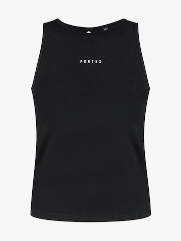 Fortex Fitness Koszulka 'Everyday Tank' w kolorze czarny: przód