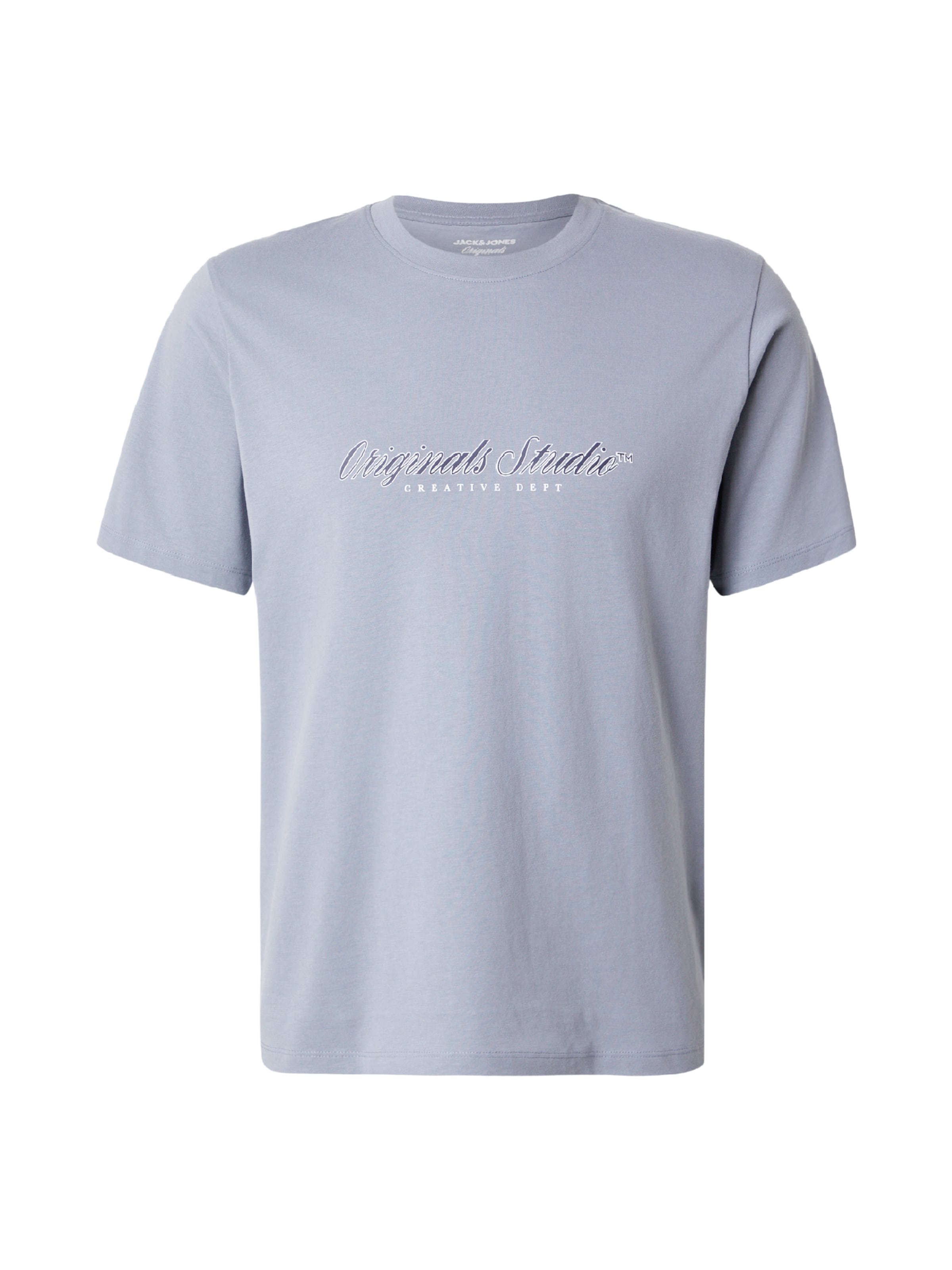 JACK & JONES Koszulka 'JORMONTAUK' w kolorze granatowy / podpalany niebieski / białym, Podgląd produktu