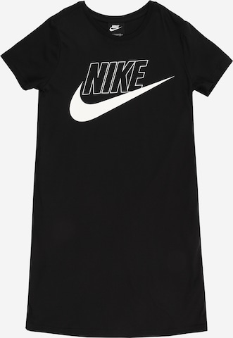 Robe 'FUTURA' Nike Sportswear en noir : devant