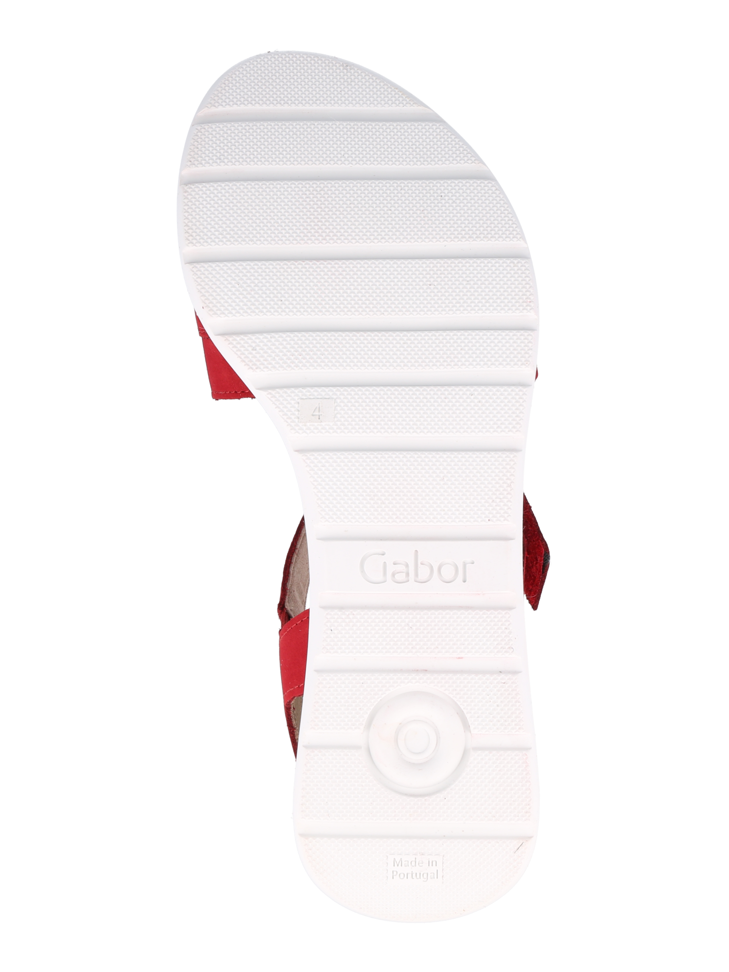 GABOR Sandale in Rot 