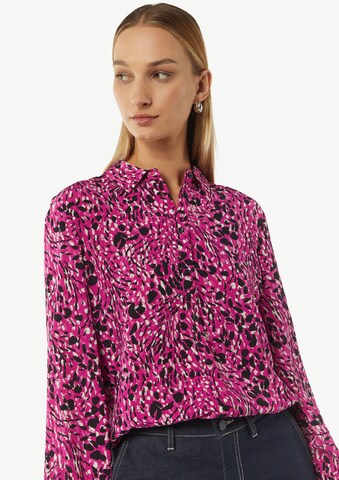Chemisier comma casual identity en rose