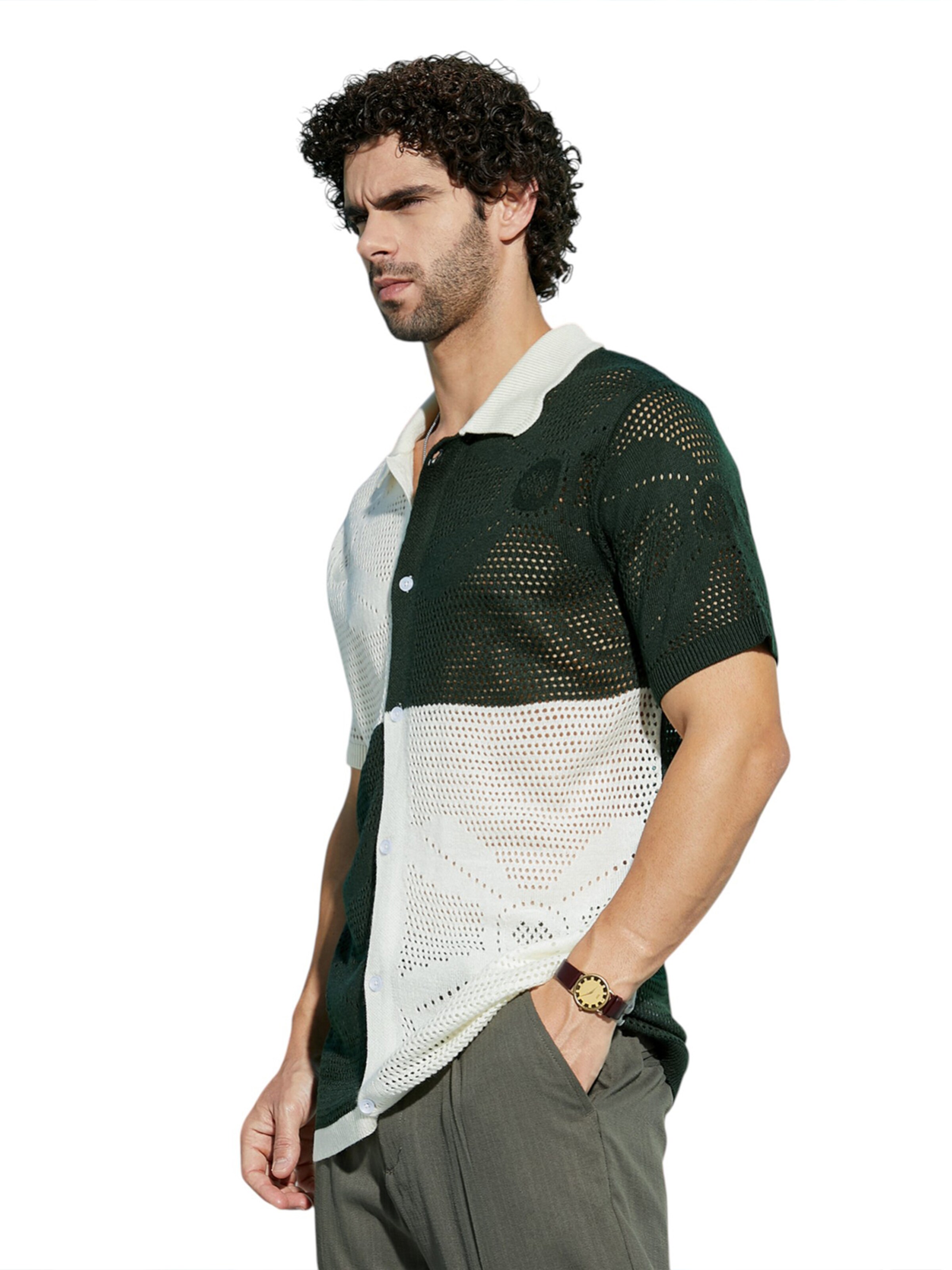 Campus Sutra Средняя посадка Рубашка 'Skyla' в Белый