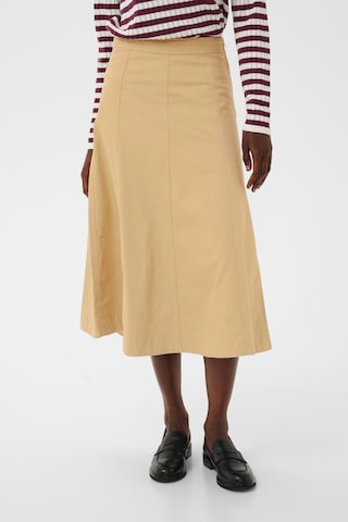 Part Two Rok ' ' in Beige: voorkant