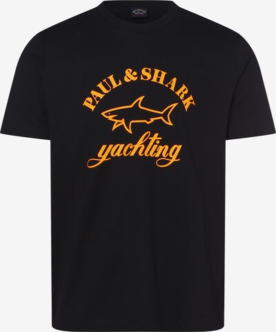 Paul & Shark Shirt in orange / schwarz, Produktansicht