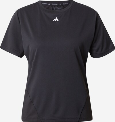 ADIDAS PERFORMANCE Funktionsbluse 'Designed For Training' i sort / hvid, Produktvisning