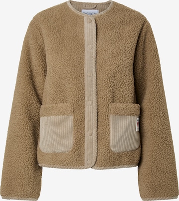 Veste mi-saison 'PCANASTACIA' PIECES en gris : devant