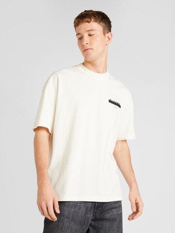 AllSaints T-shirt 'REDACT' i vit