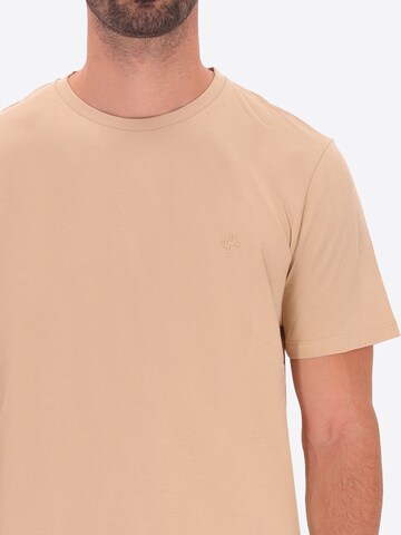 Distretto12 T-Shirt 'Londra' in Beige