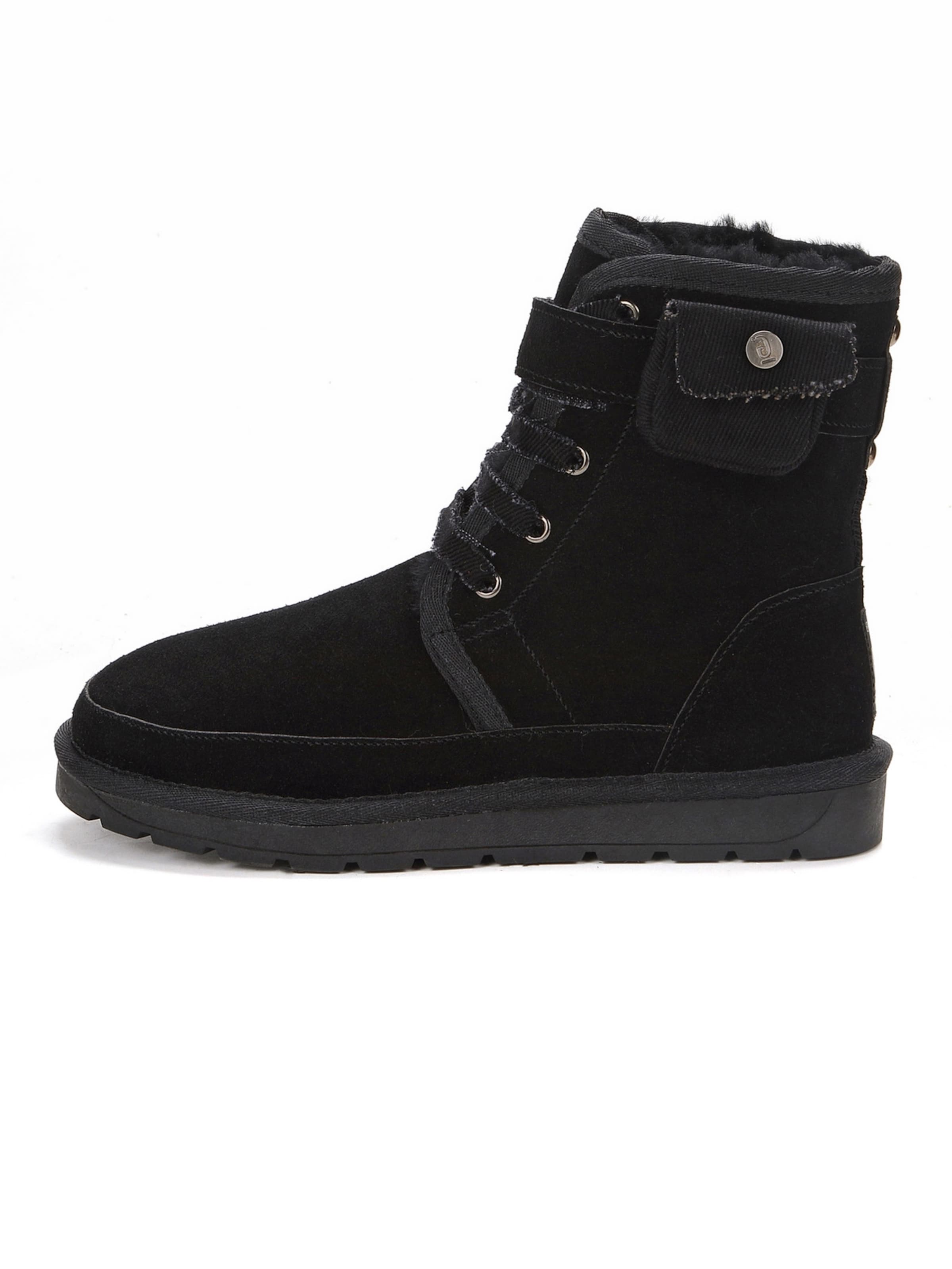 Gooce Ботинки 'Dayana' в Черный: спереди