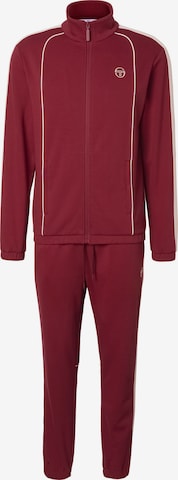 Completo per l'allenamento 'Egeo' di Sergio Tacchini in rosso: frontale