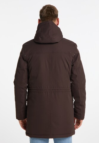 MO - Parka de inverno 'Arctic' em castanho