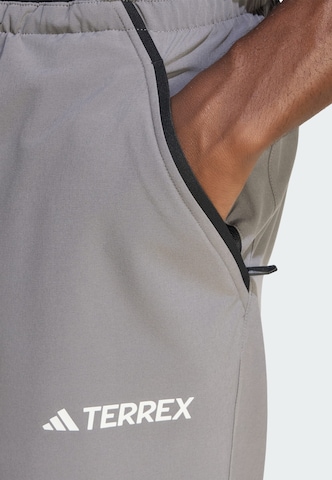ADIDAS TERREX Regular Outdoorbroek 'Multi Liteflex' in Grijs
