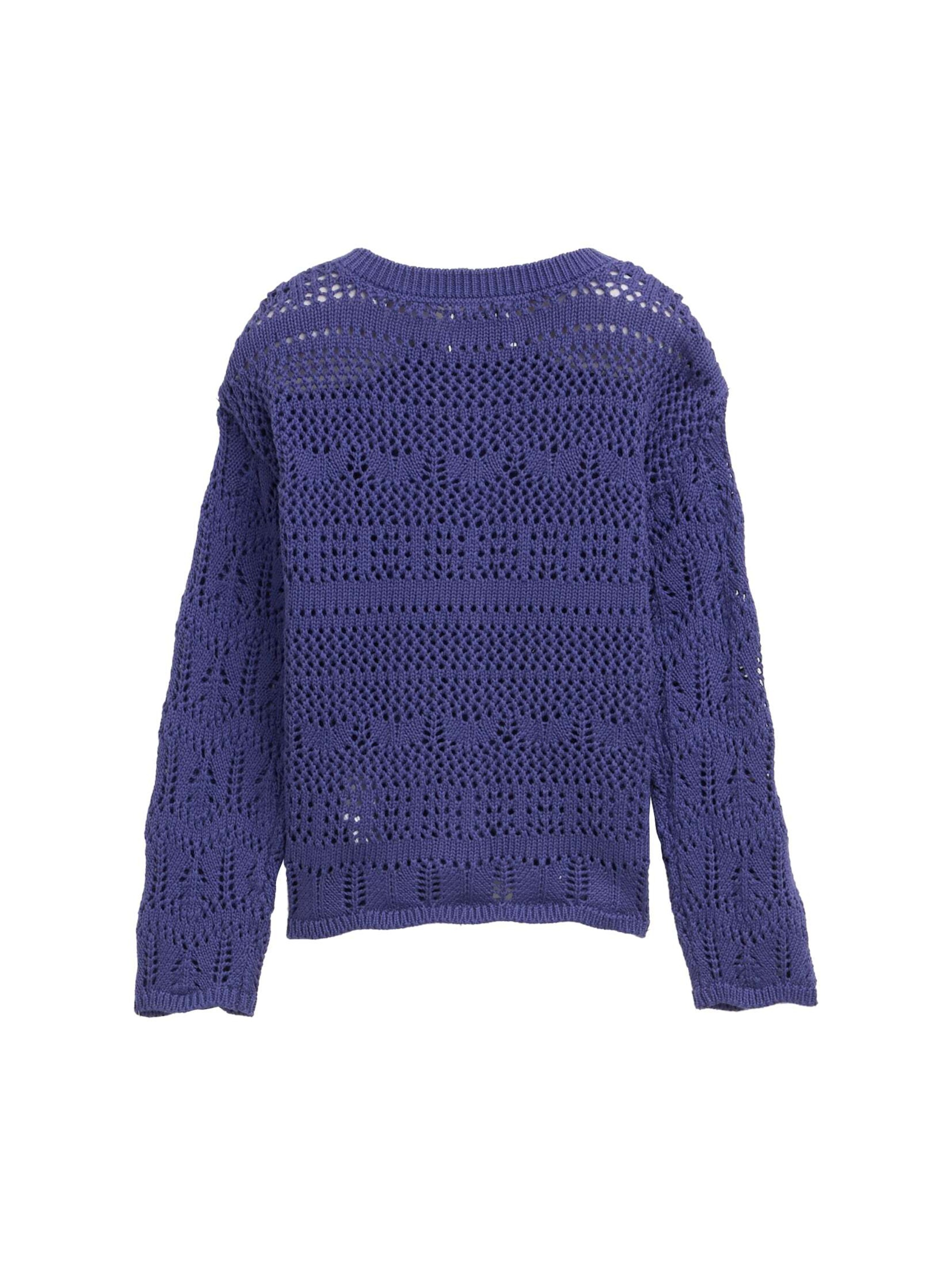 TOM TAILOR Knit cardigan in Blue