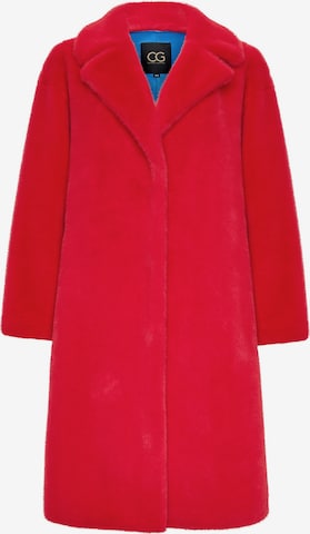 CESARE GASPARI Wintermantel in Rood: voorkant