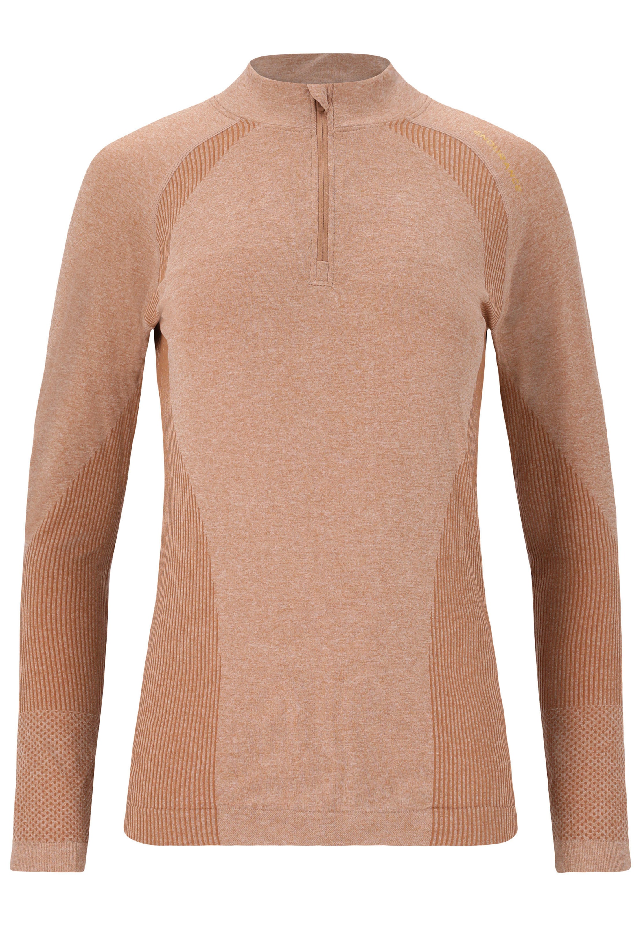 T-shirt fonctionnel 'Halen' ENDURANCE en marron : devant