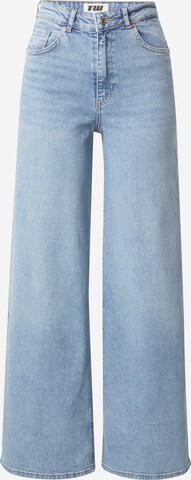 Wide Leg Jean Tally Weijl en bleu : devant